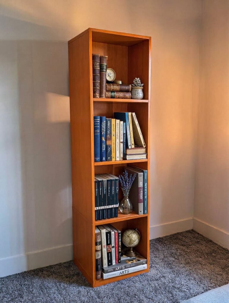 Wooden Bookshelf